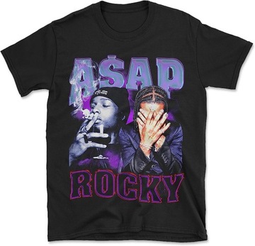 ASAP Rocky A$AP w męskiej koszulce Long Rock