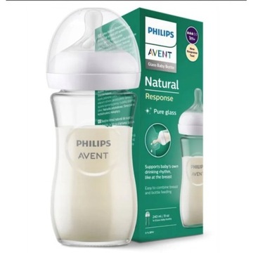 AVENT СТЕКЛЯННАЯ БУТЫЛКА НАТУРАЛЬНАЯ 120мл 0м+ 930/01