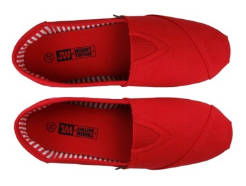 TENISÓWKI DAMSKIE BUTY NA LATO SLIP ON WSUWANE 39
