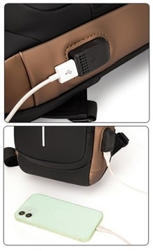 Рюкзак USB на одно плечо с защитой от кражи (I223)