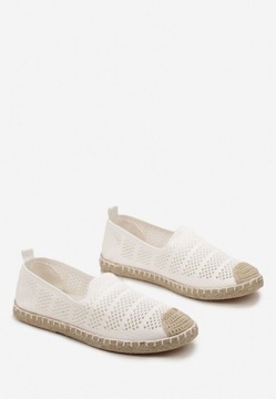 Born2Be Białe Espadryle damskie 41