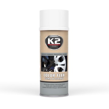K2 POWŁOKA GUMOWA BIAŁA BARANEK 400 ML PREMIUM