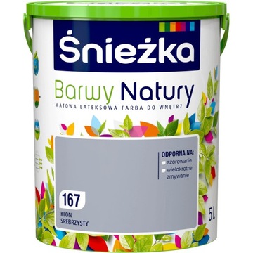 ŚNIEŻKA BARWY NATURY Klon Srebrzysty 167 5L