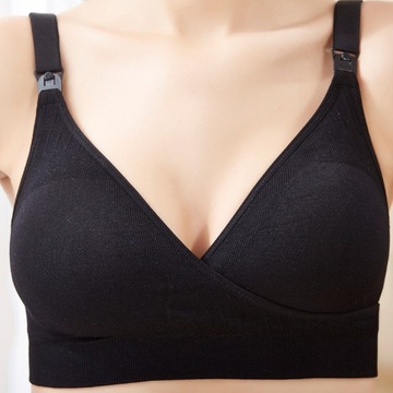 BIUSTONOSZ CIĄŻOWY STANIK BEZSZWOWY KARMIENIE