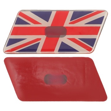 NAKLEJKI SAMOCHODOWE 3D UK FLAG NAKLEJKA UNION JACK ALUMINIOWA