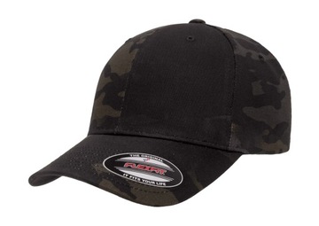 CZAPKA Z DASZKIEM FLEXFIT MULTICAM Black S/M