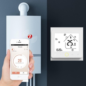 5A Termostat ZigBee do ogrzewania wodnego/gazowego