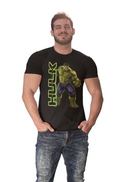 MĘSKA KOSZULKA Z NADRUKIEM MARVEL HULK AVENGERS