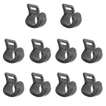 10pcs Outdoor Camping Split Clamp for Securing