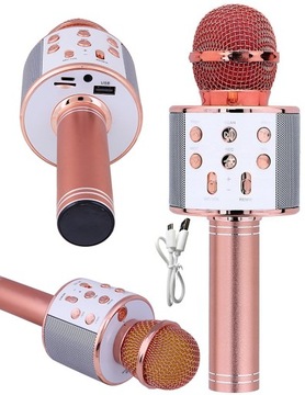 MIKROFON DLA DZIECI mikrofon KARAOKE mikrofon bezprzewodowy Z GŁOŚNIKIEM