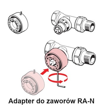 Адаптер Danfoss Eco для Danfoss RA-N 014G0251