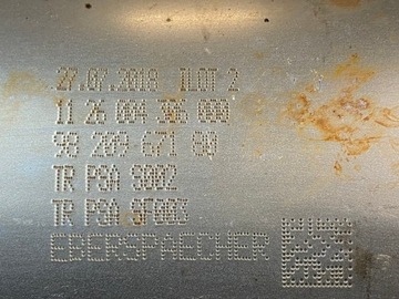 КАТАЛИЗАТОР DPF PEUGEOT EXPERT III CITROEN JUMPY 2.0 BLUE HDI 9820967180