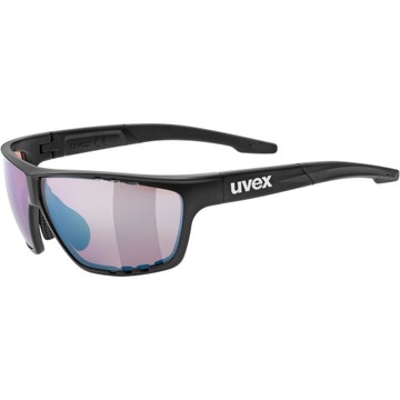 OKULARY UVEX SPORTSTYLE 706 CV CZARNO-FIOLETOWY