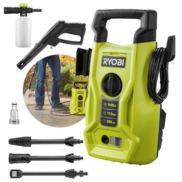 МАШИНА ДАВЛЕНИЯ RYOBI 110 бар, 1400 Вт RY110PWA