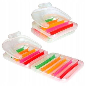 Матрас, раскладное кресло, надувной шезлонг для пляжа 2в1