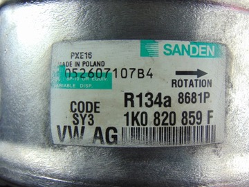 Компрессор кондиционера BKC BXE BLS BKP BMM BMP BKD