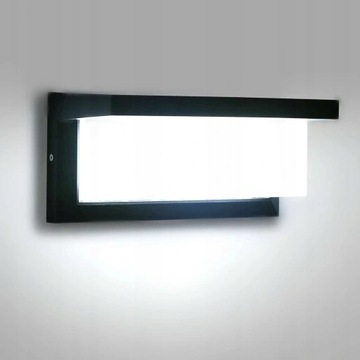 Czujnik ruchu LAMPA ŚCIENNA ZEWNĘTRZNA KINKIET 18W