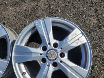 4× DISK HLINÍK MERCEDES 6.0" X 16" 5X112
