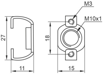 Крепление M10x1 для патрона лампы GU10, цоколя, цоколя GU10 SPOT, лампы-лофт своими руками