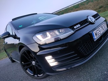 Volkswagen Golf VII GTD 5d 2.0 TDI-CR BlueMotion Technology 184KM 2016 VW GOLF GTD * NAVI * CAMERA*RADAR*SZYBERDACH*FULL LED*184 PS*2.0TDI*2016.12