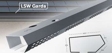 БУДМАТ Гарда Х-МАТ НОВИНКА! Плоская модульная металлочерепица 7016 9005