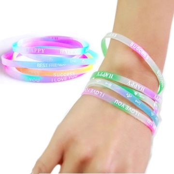 БРАСЛЕТ силиконовый СПОРТ ремешок 10 шт.