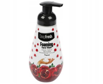 PIANKA DO MYCIA RĄK Z DOZOWNIKIEM GRANAT 400ml