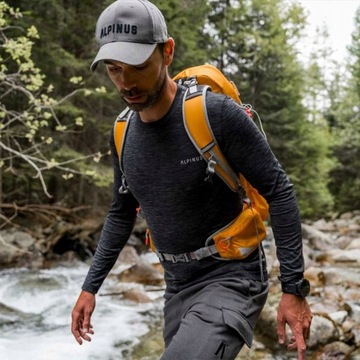 Koszulka termoaktywna Alpinus Antorno - Szary L