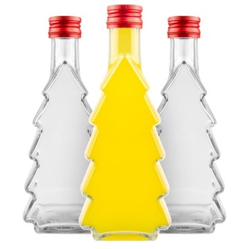 5x Butelka CHOINKA 500ML na likier nalewki prezent