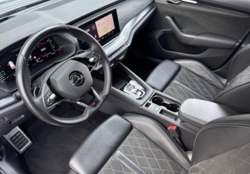 Skoda Octavia IV RS Kombi 2.0 TDI SCR 200KM 2022 Skoda Octavia RS 2.0TDI 200KM DSG HAK SkoraMasaz NAVI DCC Kamera LED Matri, zdjęcie 8