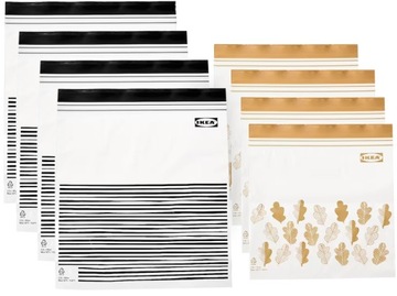IKEA ISTAD WORECZKI STRUNOWE NA ŻYWNOŚĆ 2.5L/1.2L