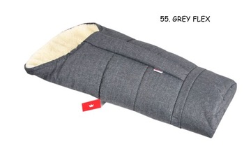 BabyLux K16l ŚPIWÓR OWCZA WEŁNA MUMIA 90-110cm N55