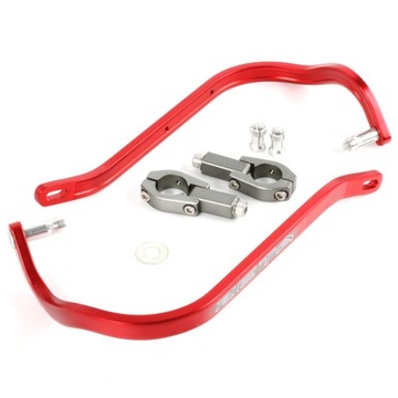 Osłony dłoni handbary czerwone AJP 28,6mm ZETA