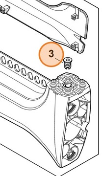 ВСТАВКА С РЕЗЬБОЙ M6x15,4 STIHL BUTTERFLOWERS FS410 C-EM 490 C-EM 97990030410