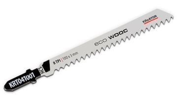 Brzeszczot nożyk do wyrzynarki 8 TPI DREWNO 100x3mm 2szt