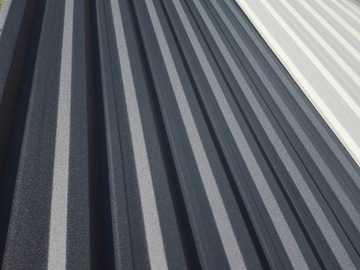Blacha trapez powlekana dach grafit 7016 antracyt mat