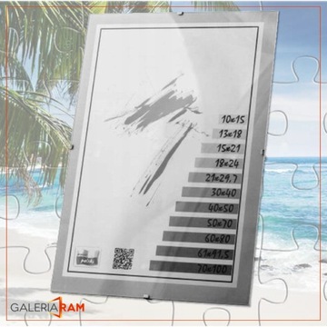 АНТИРАМКА из оргстекла, изготовленная на заказ для PUZZLE - ПОЛЬСКИЙ ПРОДУКТ