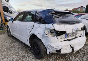 Audi A3 8V Hatchback 3d 1.4 TFSI CoD ultra 150KM 2016 Audi A3 Sportback 2016r, SALON POLSKA. 1.4 Benzyna. Uszkodzony tyl i prawy., zdjęcie 3
