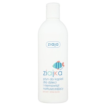 ZIAJA PŁYN DO KĄPIELI DLA DZIECI I NIEMOWLĄT 370ML