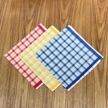 5 мужских и женских хлопковых носовых платков в клетку Hanky ​​Hankies