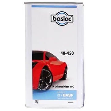 Lakier bezbarwny HS BASLAC 40-450 5L + Utwardzacz 50-415 FAST 2,5 L