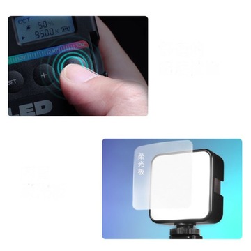 Светодиодный лаг yongnuoo yn60 rgb wb 2500k - 9500K USB -C панель