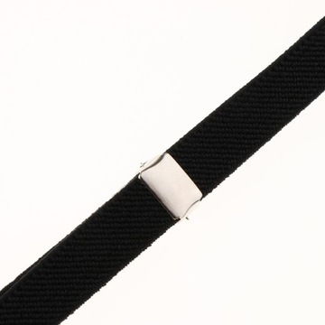 Wedding Party Adult Black Skinny Suspenders