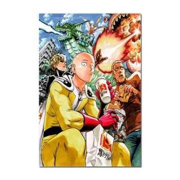 Plakat na płótnie Japoński Pop Anime One Punch Man