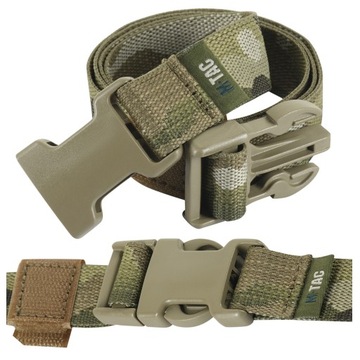 PAS KOMPRESYJNY SPINAJĄCY NYLONOWY Z KLAMRĄ FASTEX M-TAC 100 CM - MULTICAM