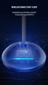 FK-1 темно-синий игровой USB-микрофон для компьютера