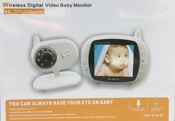 SP850 3,5-дюймовый беспроводной цифровой радионяня ночного видения