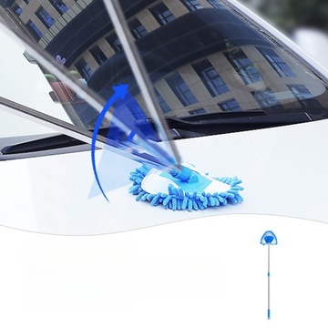 ТЕЛЕСКОПИЧЕСКАЯ ЩЕТКА ДЛЯ ЧИСТКИ АВТОМОБИЛЬНЫХ ИНСТРУМЕНТОВ ИЗ МИКРОФИБРЫ