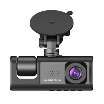 DUAL Rejestrator jazdy kamera Video