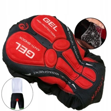 ВЕЛОСИПЕДНЫЕ ШОРТЫ МУЖСКИЕ X-TIGER, ВОЗДУШНЫЕ, КОМФОРТНЫЕ